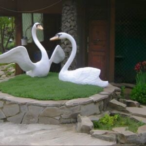 tượng chim thiên nga
