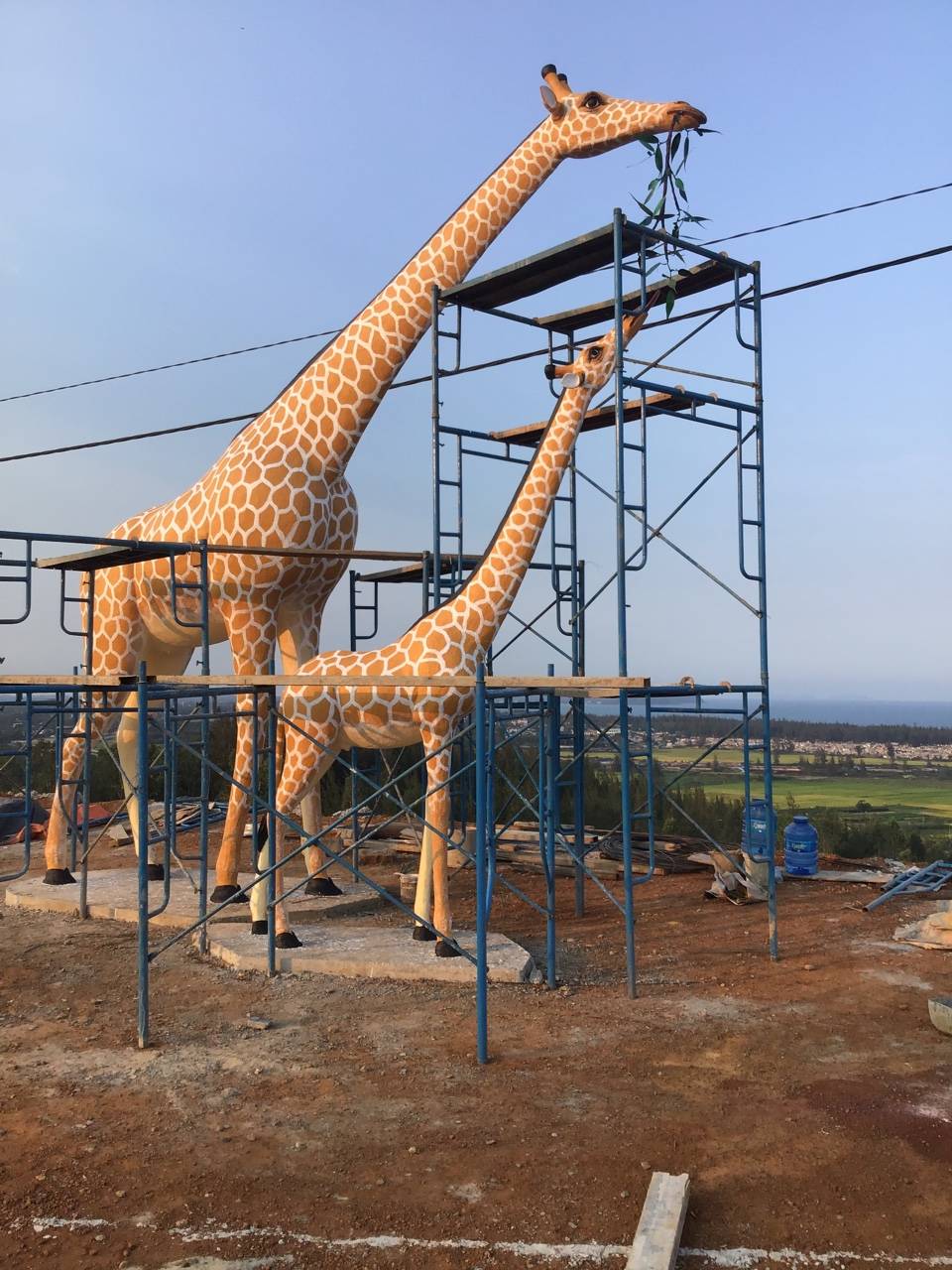 tượng hươu cao cổ