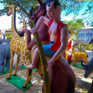 Tượng thánh gióng bằng xi măng