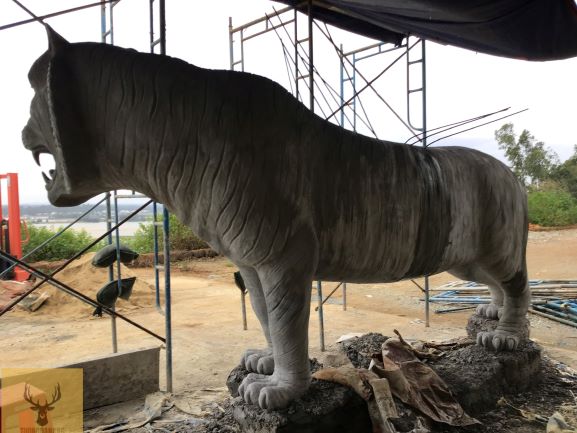 tượng thú xi măng giá rẻ