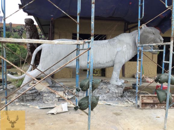 tượng thú xi măng giá rẻ