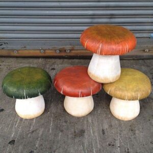 bộ bàn ghế nấm xi măng