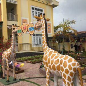Cặp đôi hươu cao cổ
