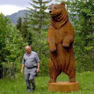 Tượng Gấu Xi Măng